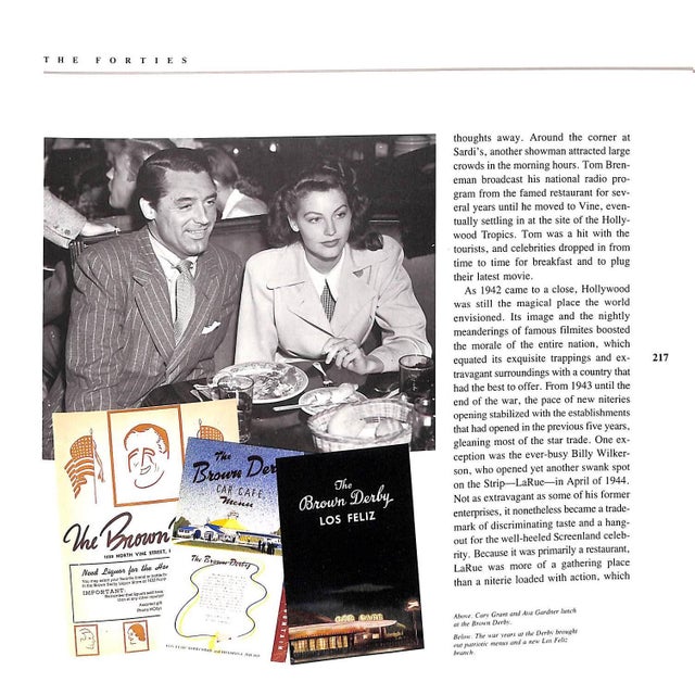 "Out With the Stars Hollywood Nightlife in the Golden Era" 1985 Heimann, Jim For Sale - Image 12 of 12