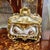 French French Style Porcelain Jewelry Box With Gilt Bronze Ormolu Details For Sale - Image 3 of 5