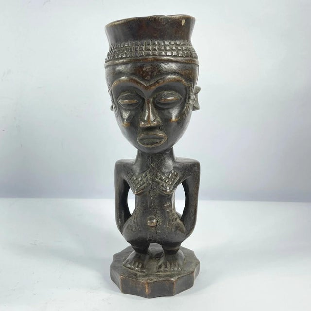 Early 20th Century Early 20th Century Kuba Figural Cup For Sale - Image 5 of 7
