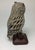 Mid 20th Century Amazing Hand Carved Hand Painted Folk Art Owl Sculpture For Sale In New York - Image 6 of 7