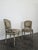 Louis XVI Style Cream Lacquered and Upholstered Cabriolet Salon Set with Gilded Highlights, Set of 6 For Sale - Image 18 of 18