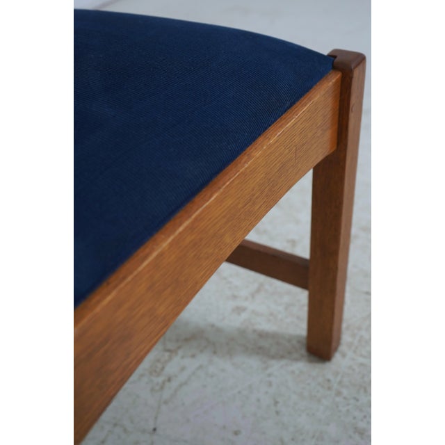 Stickley Mission Oak Arts & Crafts Side Chair For Sale - Image 14 of 18