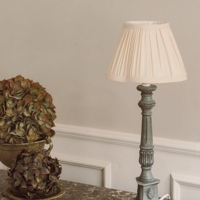Table Lamp with Paw Feet and Patina Finish For Sale - Image 6 of 8