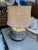 Design Plsu Gallery presents a Nickel Etched Table Lamp from Pottery Barn. The lamp has a sleek finish with ornate designs...