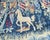 Gothic Vintage French Gobelin Style "Les Chevaliers De La Table Ronde" After William Morris Tapestry For Sale - Image 3 of 14
