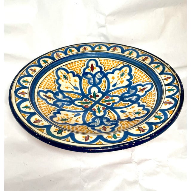 Moroccan Antique 19th Century Moroccan Bowl For Sale - Image 3 of 12