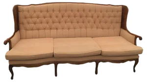 Mid-Century Italian Velvet Sofa in the style of Paolo Buffa, 1950s