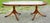 Brown Yew Wood Double Pedestal Duncan Phyfe Style Dining Table For Sale - Image 8 of 8