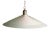 1970s Art Deco Revival Frosted Glass Pendant For Sale