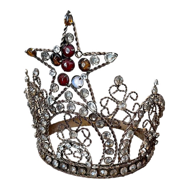 19th Century Ecclesiastical or Decorative Crown For Sale
