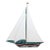 Warren Kimble Sailing Ship Hanging Cabinet For Sale