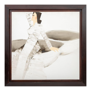 Dieu Thuy Nguyen Woman With Bowls Oil