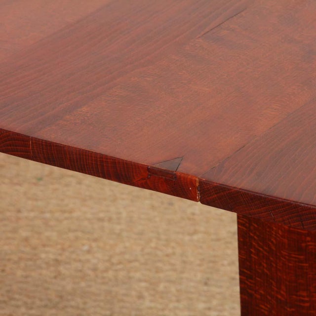 French High Wooden Table, 1940s For Sale - Image 6 of 8