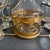 Mid-Century Modern Culver Valencia Decanter & Wine Glasses Bar Set 22 Karat Gold Design Mid Century Vintage Cocktail Set For Sale - Image 3 of 8