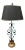 Wrought Iron Mediterranean Style Table Lamp For Sale