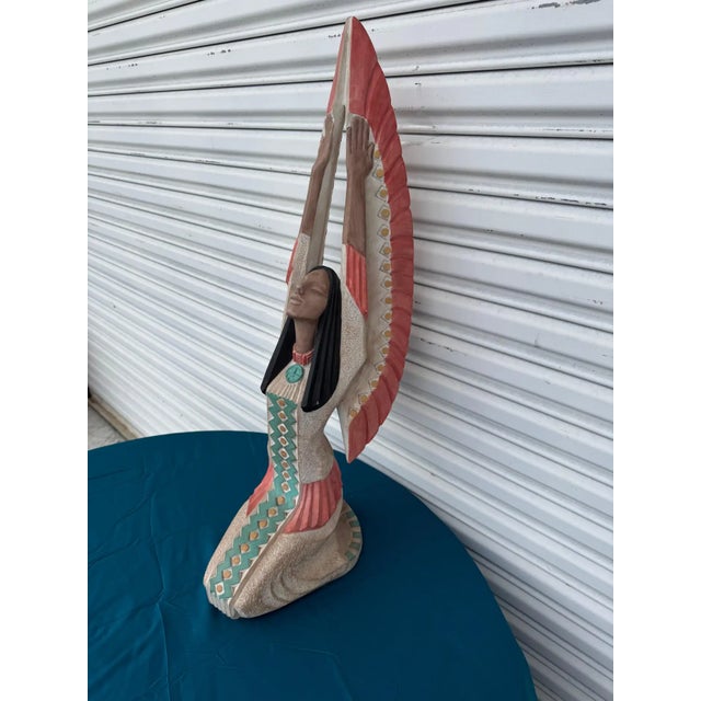 Late 20th Century Austin Productions 1989 Composite Sculpture "Acoma" For Sale - Image 5 of 7