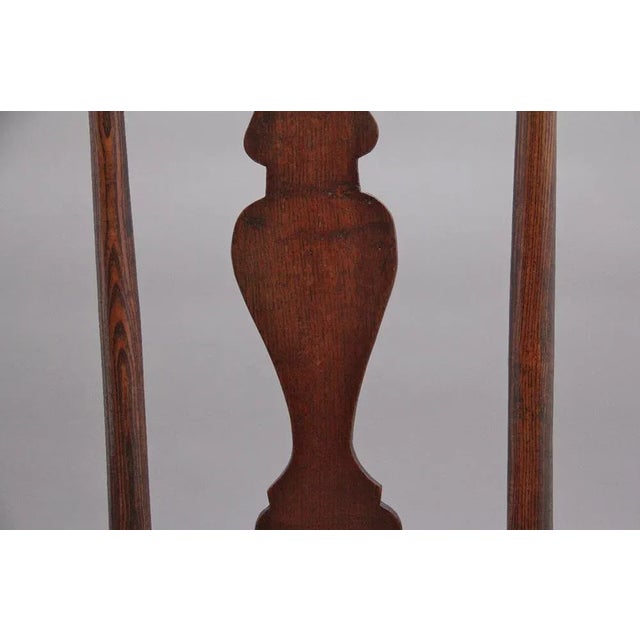 Set of 18th Century Antique Elm Side Chairs, 1760 For Sale - Image 3 of 13