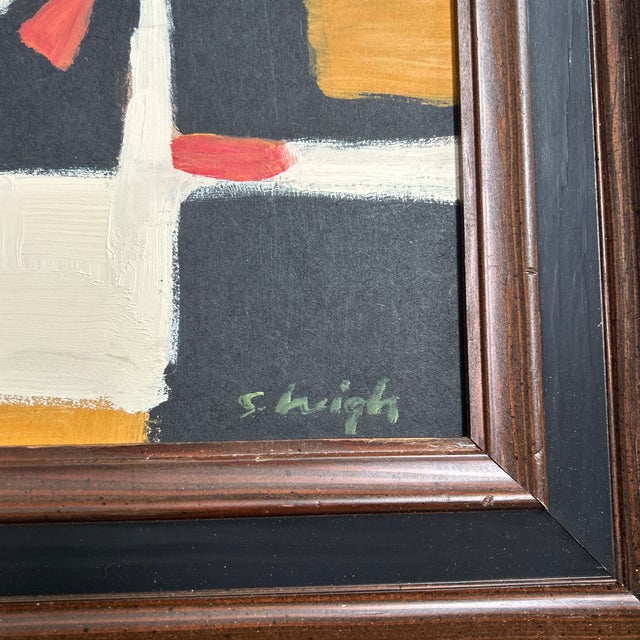 Abstract Contemporary Original Abstract Painting by Stephen Heigh “Lazy Day” For Sale - Image 3 of 6