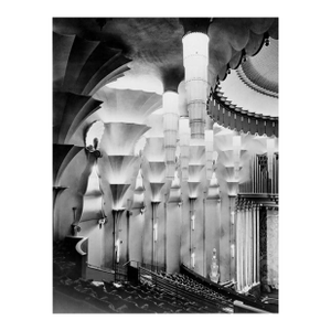 'The Auditorium of the New Victoria Cinema' Unframed Archival Pigment Print