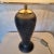 1980s Black Glass Desk Lamp, 1980s For Sale - Image 5 of 12