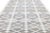 Slate Gray Modern Swedish Flat-Weave Wool Rug With Geometric Diamond Motif in Soft Neutrals For Sale - Image 8 of 11