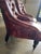 Early 21st Century Vintage George Smith Petite Tufted Leather Chesterfield Chair, Made in England, a Pair For Sale - Image 5 of 12