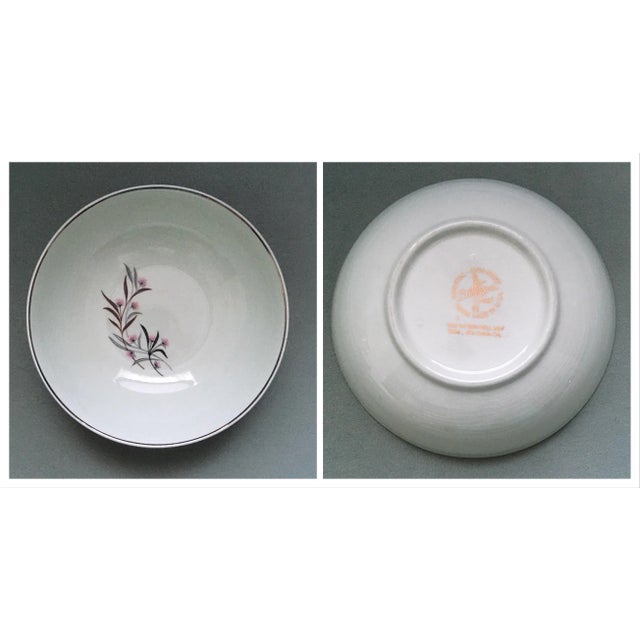 Vintage Ballerina Mist Pale Green Dinner Set- 13 Pieces For Sale - Image 10 of 13