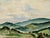 Original watercolor on paper by Henry Emil Salloch, also known as Heinz Emil Salloch, the German-born American artist and...