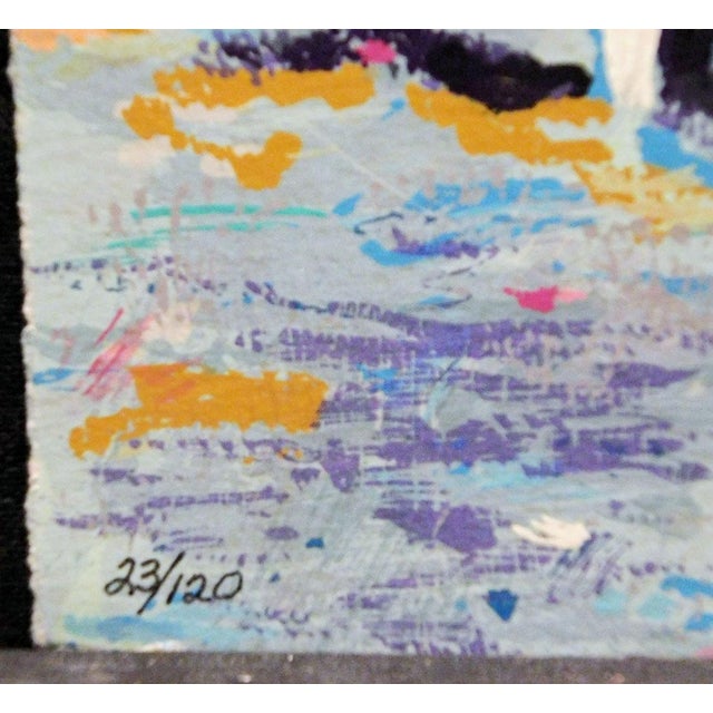 Earl Biss "Rainbow Warriors Wondering Through the Autumn" Unframed For Sale - Image 4 of 8