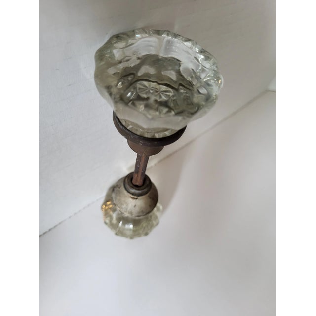 Early 20th Century Vintage Glass Door Knob For Sale - Image 5 of 6