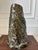 Vintage Large Handcrafted Brutalist Ceramic Vase in Olive Green & Brown For Sale - Image 13 of 18