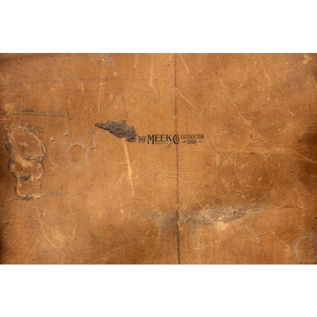 Metal Framed Early 20th Century "Purity" Hamilton Watch Tin Litho Sign For Sale - Image 7 of 7