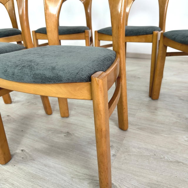 Wood Niels Koefoed Dining Chairs – Set of 6 For Sale - Image 7 of 10