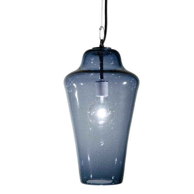 Not Yet Made - Made To Order Lavra Pendant Light from the Versuvius Collection in Steel Blue For Sale - Image 5 of 5