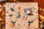 1930s Beautiful Pietra Dura Hand Made Antique Inlaid Stone Flower Specimen Jewelry Trinket Box Home Decor For Sale - Image 4 of 14