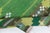 Textile Doris Leslie Blau Vintage Swedish Rug in Lush Greens and Geometric Patterns For Sale - Image 7 of 8