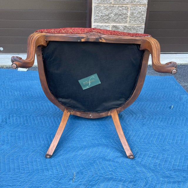 21st Century Fairfield Chair Louis XV Occasional Chairs With Faux