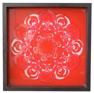 Acryl Art by Jan Metelka for Technik Art Design Metelka, Czech, 1980s