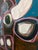 Textile Bernard the Bull - Acrylic on Canvas by Melinda McLeod For Sale - Image 7 of 11