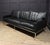 1970s Mid-Century Modern Black Leather Sofa, 1970 For Sale - Image 5 of 16