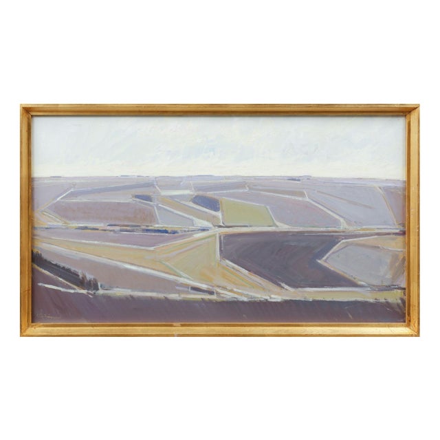 Erik Nörgaard, Landscape, 1960s, Oil on Canvas, Framed For Sale