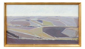 Erik Nörgaard, Landscape, 1960s, Oil on Canvas, Framed