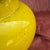 Mid-Century Modern Vintage Yellow Ceramic Pendant Light, 1970s For Sale - Image 3 of 17