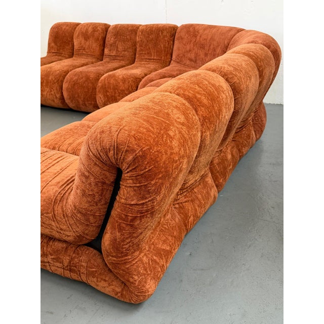 1960s Claudio Vagnoni Pagrù Modular Sofa for 1p For Sale - Image 4 of 7