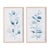 As elegant in style as they are in composition, these ethereal eucalyptus prints are a contemporary pair. The soft,...