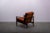 Brown Mid-Century Modern Easy Chair in Teak and Cane, 1970 For Sale - Image 8 of 13