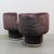 Pop-Style Plush Lounge Chairs, 1970s, Set of 2 For Sale - Image 4 of 6