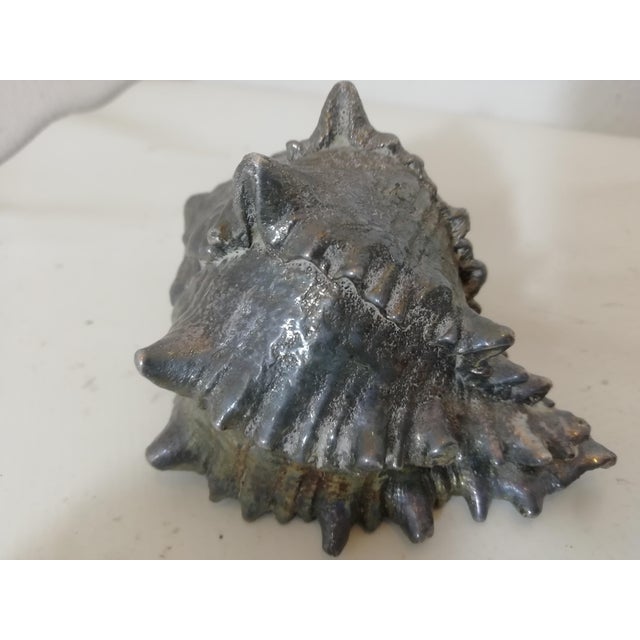 Silver-Plated Shells by Federico Buccellati, Italy, 1940s, Set of 4 For Sale - Image 9 of 13