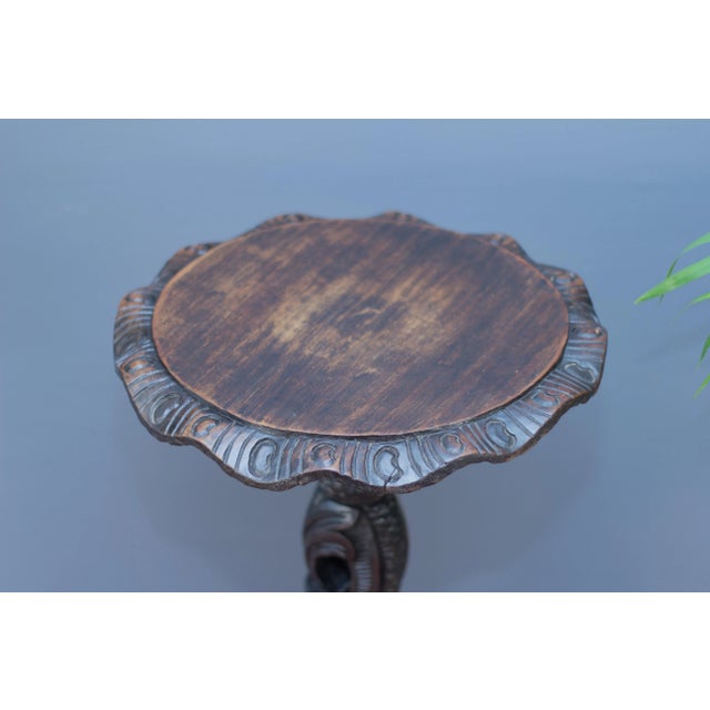 French Carved Pedestal Table For Sale - Image 14 of 18