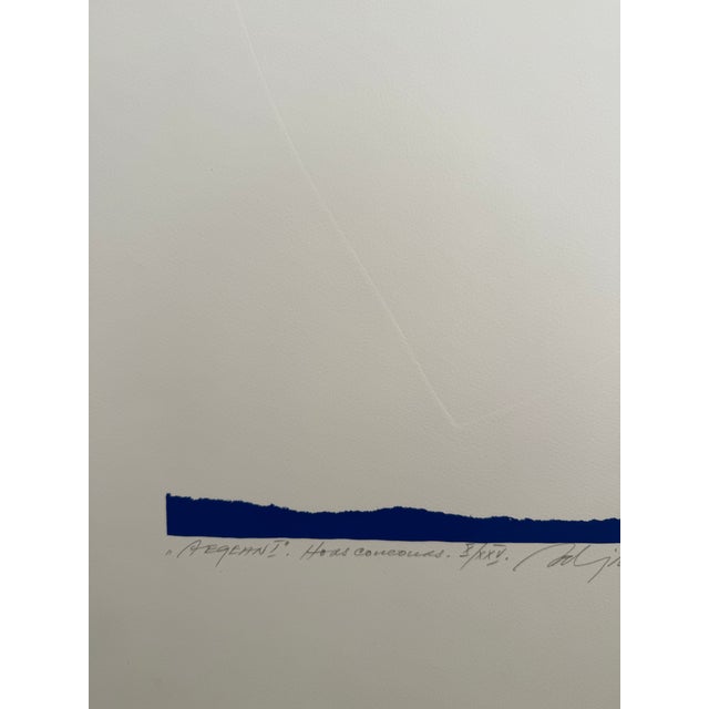 Paper Adjacent Yunkers “Beginn I : Hours Concours” 1966 Artist Proof Abstract Modern Print For Sale - Image 7 of 8